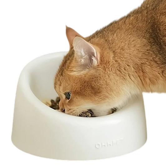 Ceramic Easy-Clean Cat Bowl - MeowMart